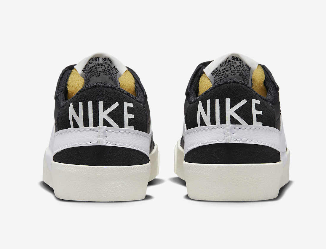 Nike Blazer Low Jumbo Black White FD9858-001 Release Date