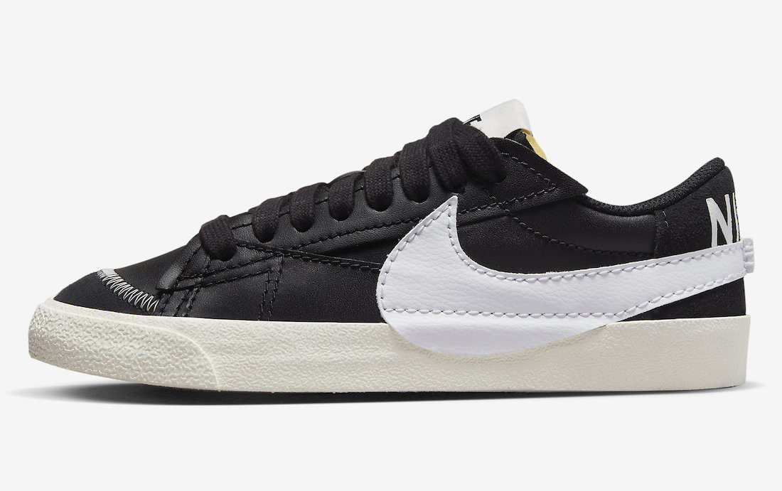 Nike Blazer Low Jumbo Black White FD9858-001 Release Date