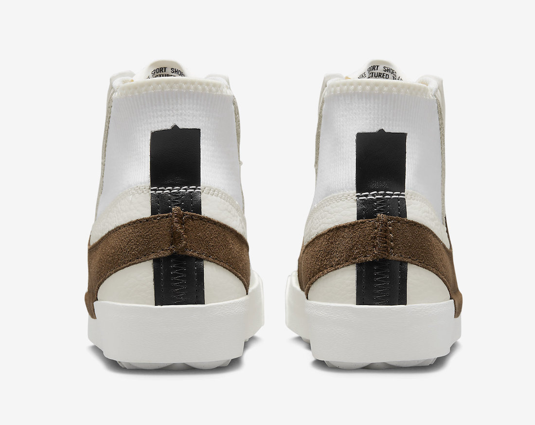 Nike Blazer Mid 77 Jumbo Brown Swoosh FB3356-100 Release Date