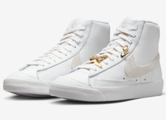 这款Nike Blazer Mid带有额外的闪光点