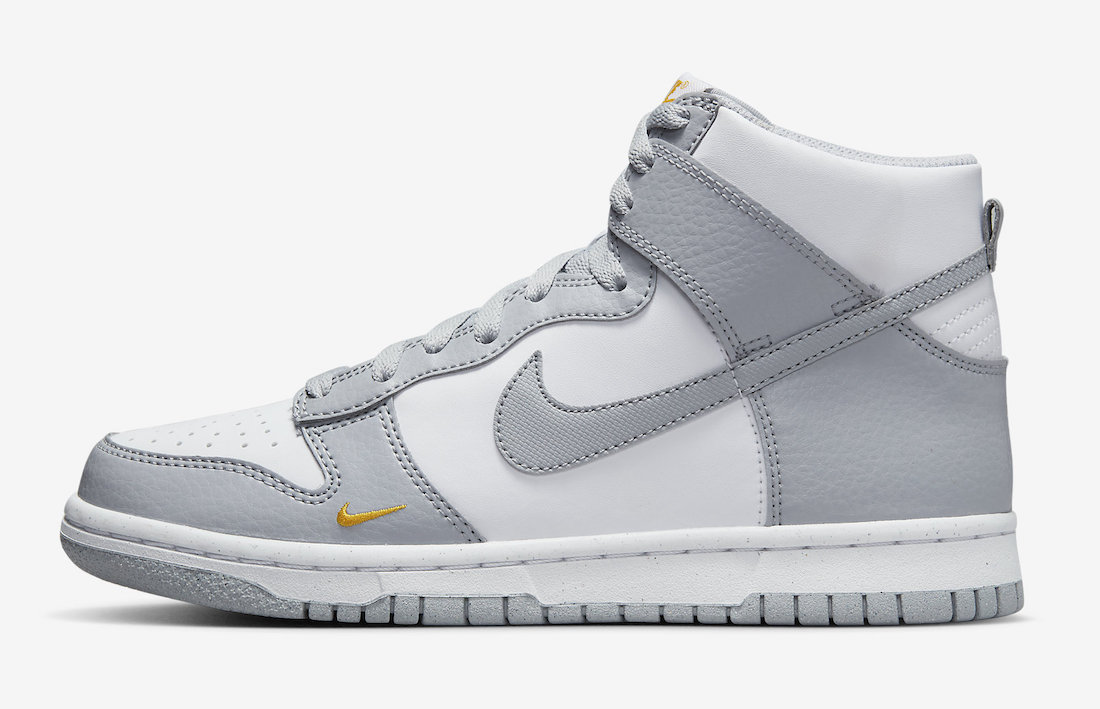 Nike Dunk High GS Grey White FD9773-001 Release Date