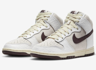 Nike Dunk High “Light Orewood Brown” 的官方照片