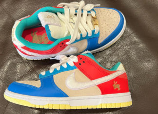 初见。耐克Dunk Low “兔年 “版