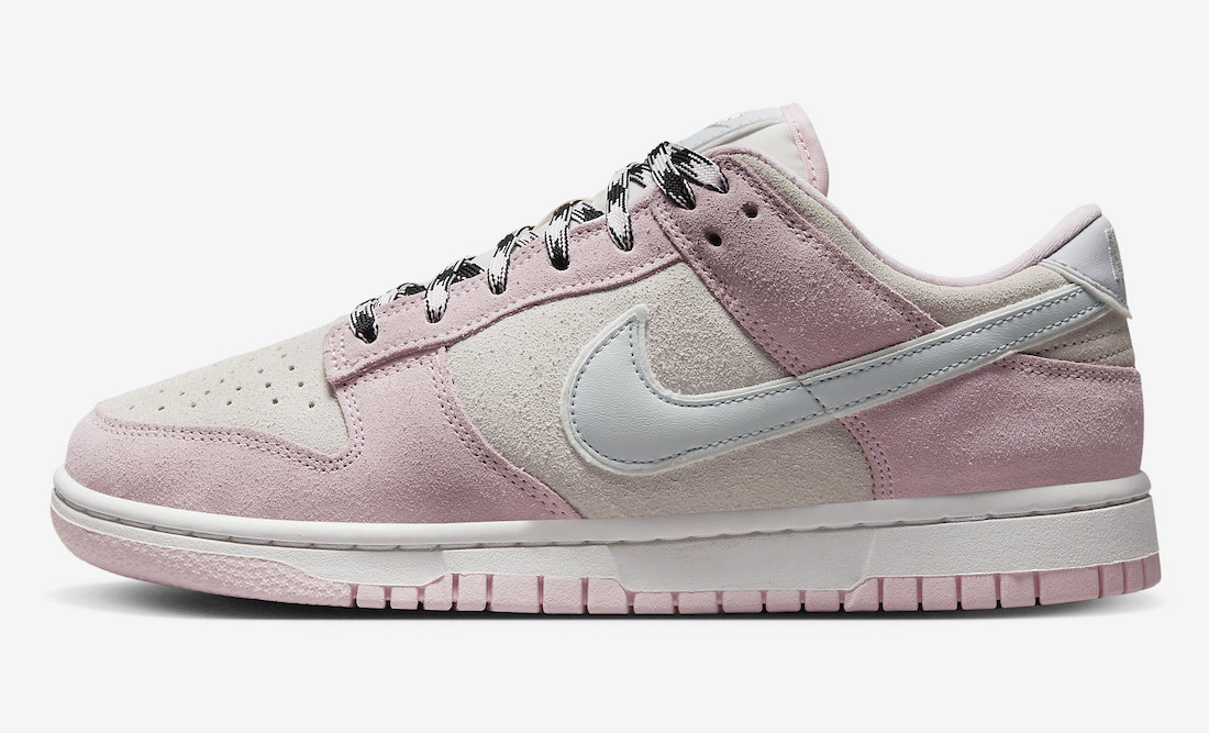 Nike Dunk Low Pink Foam Suede DV3054-600 Release Date