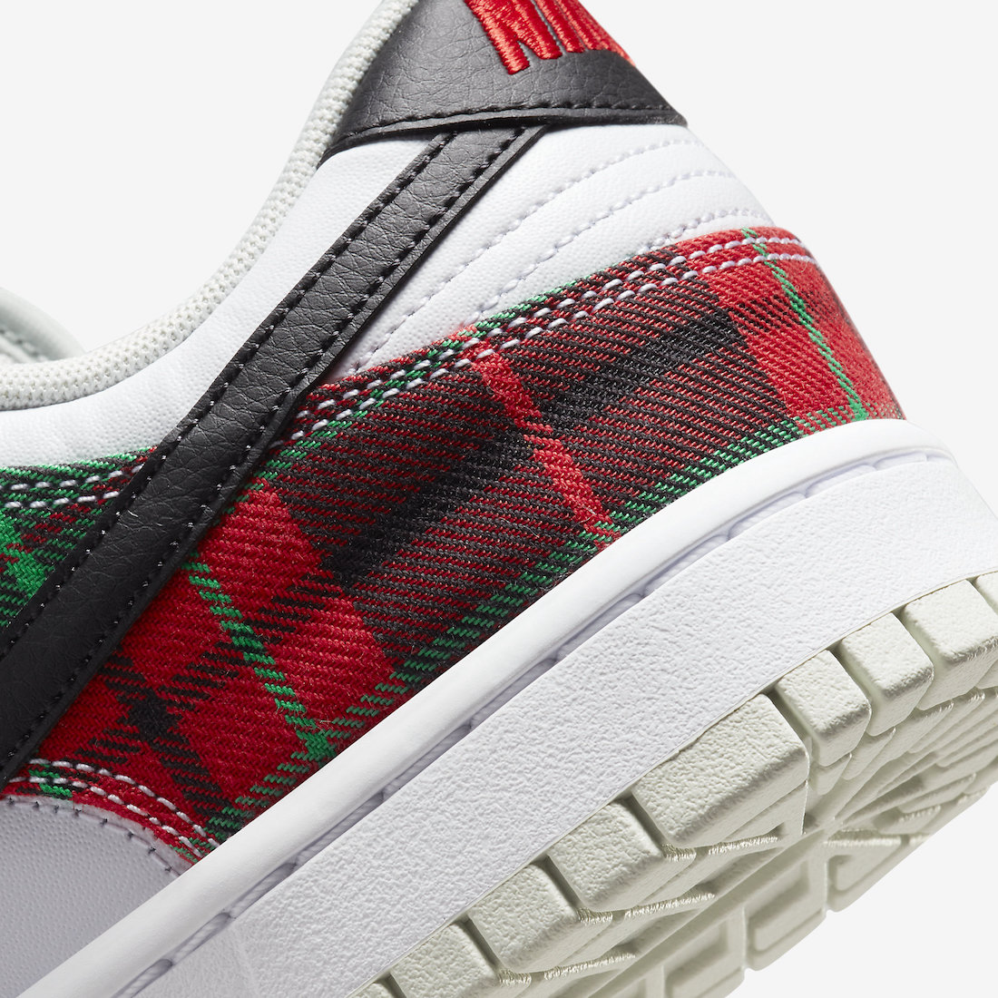 Nike Dunk Low Plaid Tartan DV0827-100 Release Date On-Feet