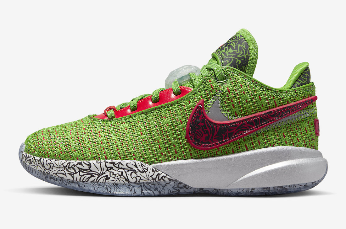 Nike LeBron 20 Christmas GS DQ8646-300 Release Date