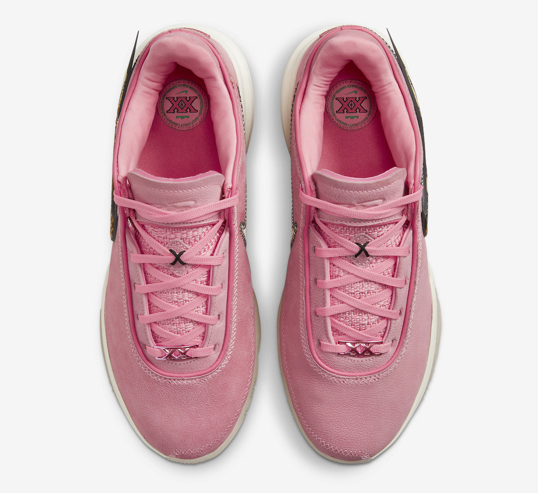 Nike LeBron 20 Pink DQ3828-900 Release Date