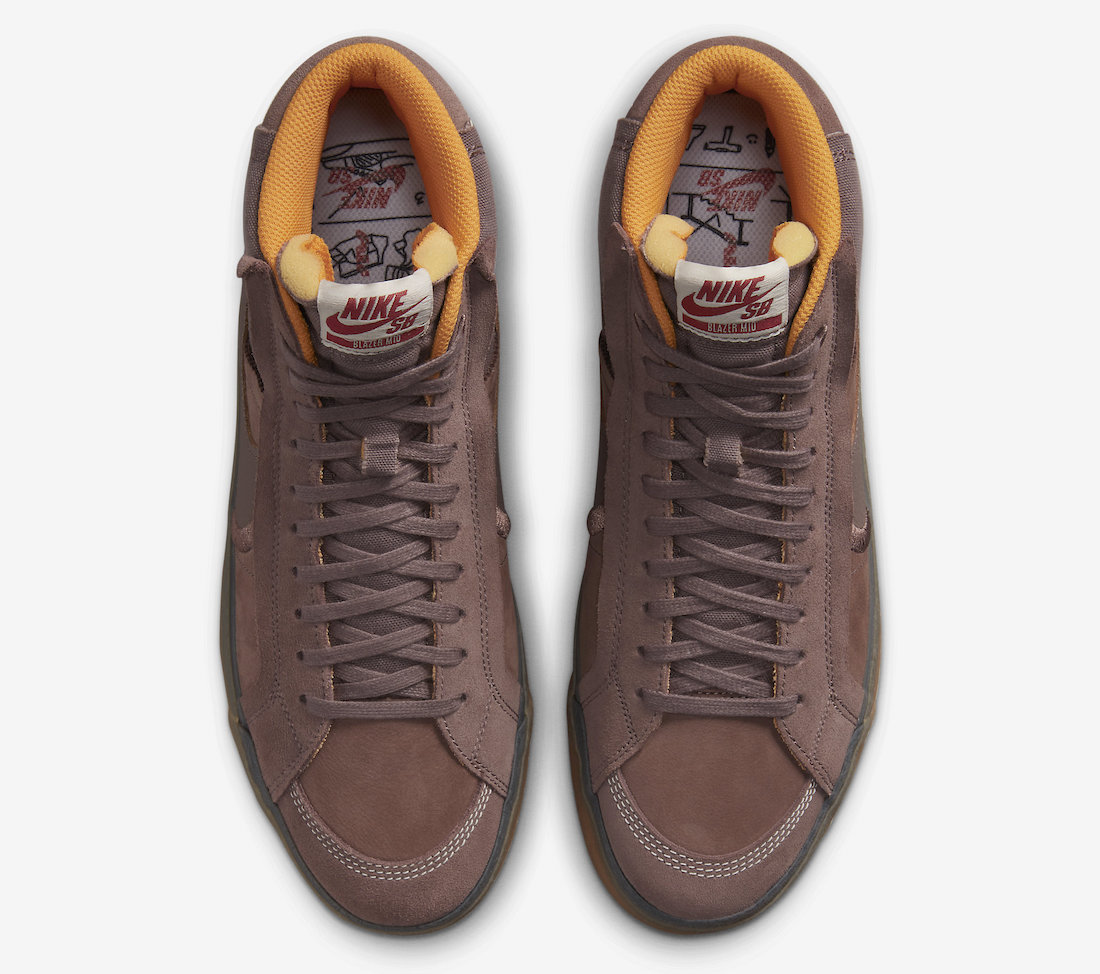 Nike SB Blazer Mid Brown Suede DV5468-200 Release Date