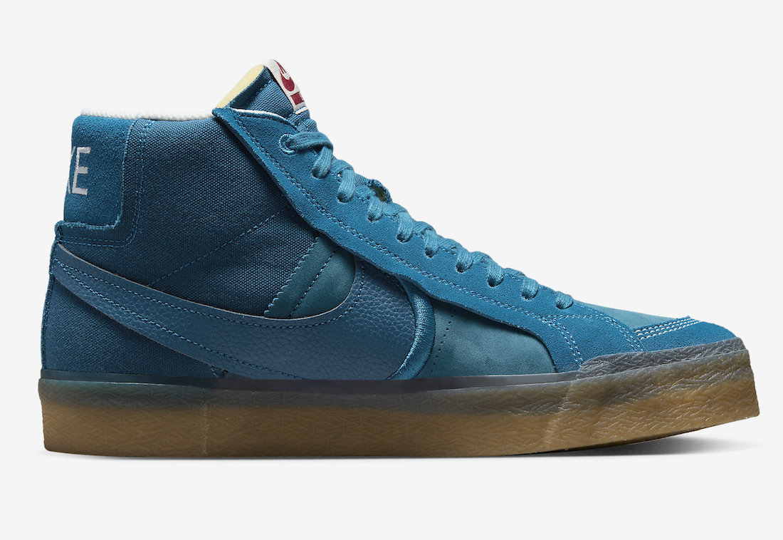 Nike SB Blazer Mid Teal Gum DV5468-300 Release Date