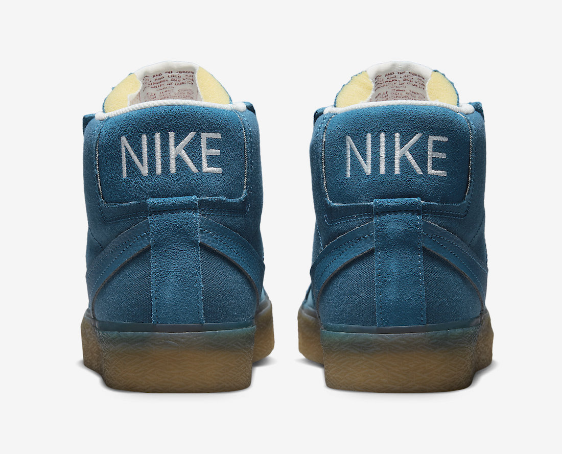 Nike SB Blazer Mid Teal Gum DV5468-300 Release Date