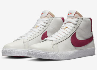 耐克SB Blazer Mid “Sweet Beet “的官方照片