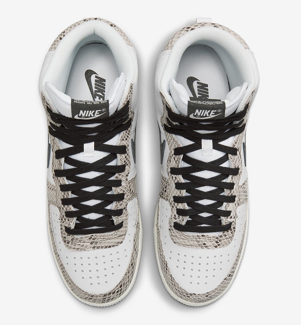 Nike Terminator High Cocoa Snake FB1318-100 Release Date