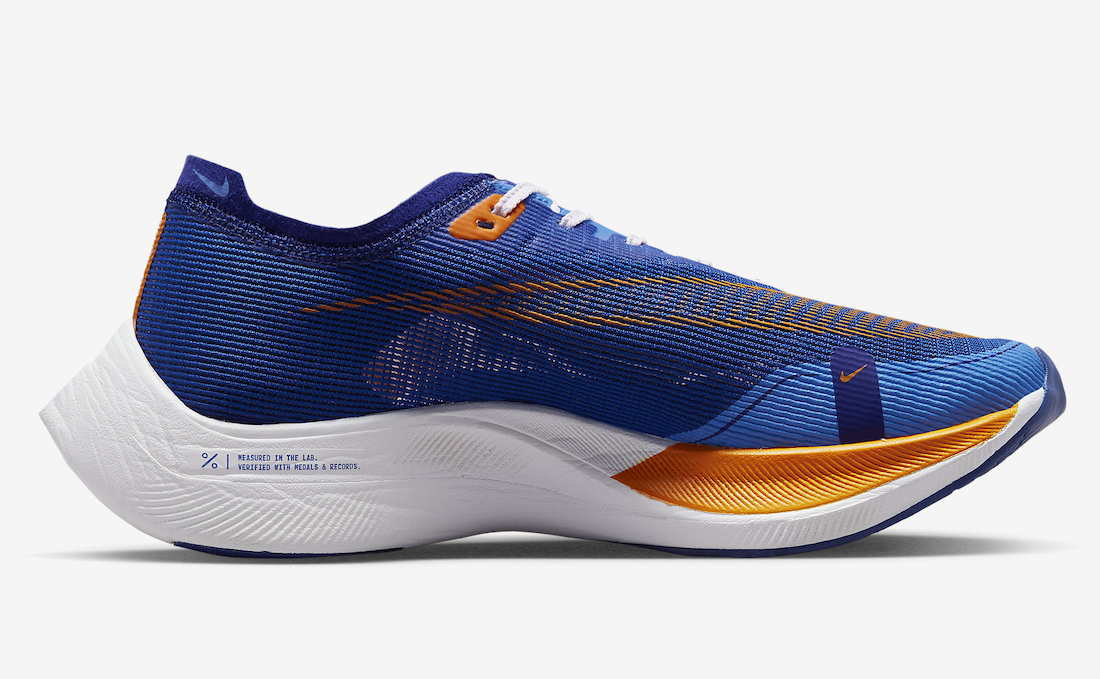 Nike ZoomX VaporFly NEXT 2 Blue Orange FD0713-400 Release Date