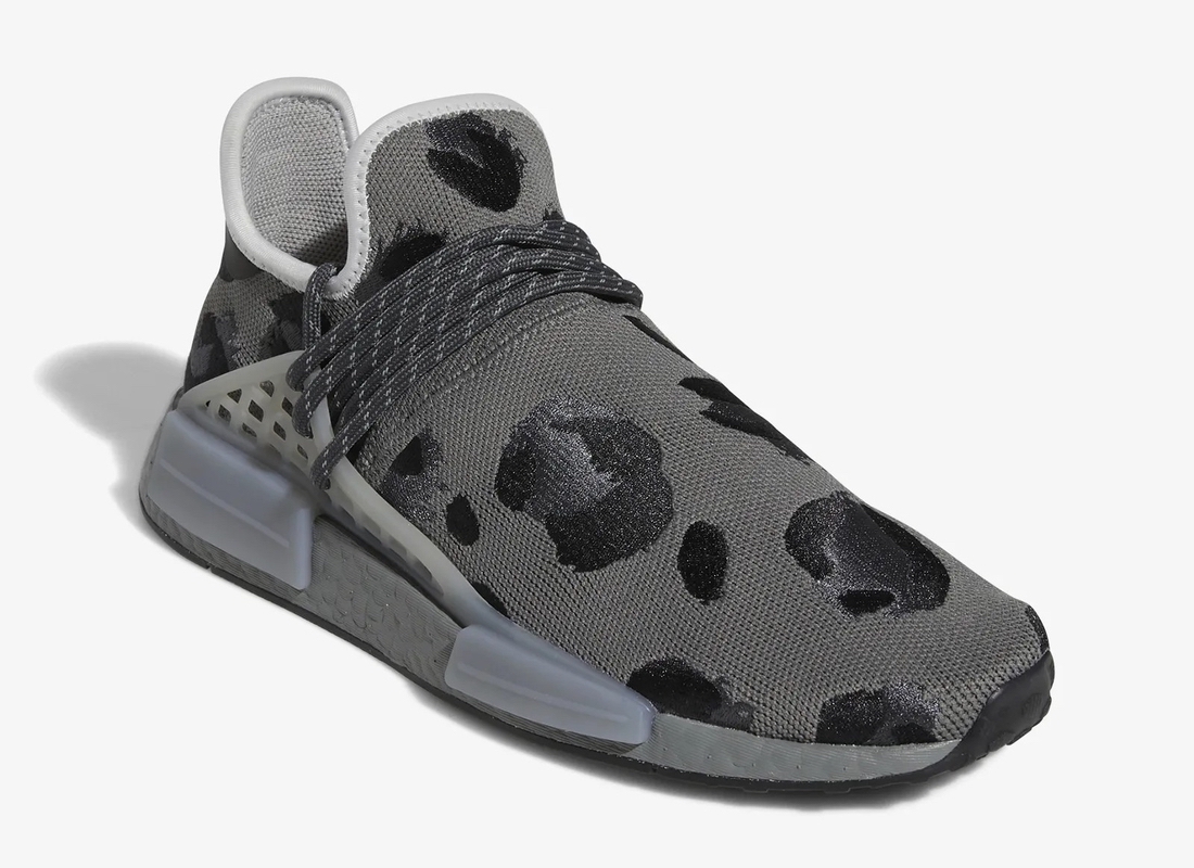 Pharrell adidas NMD Hu Animal Print Grey ID1531 Release Date