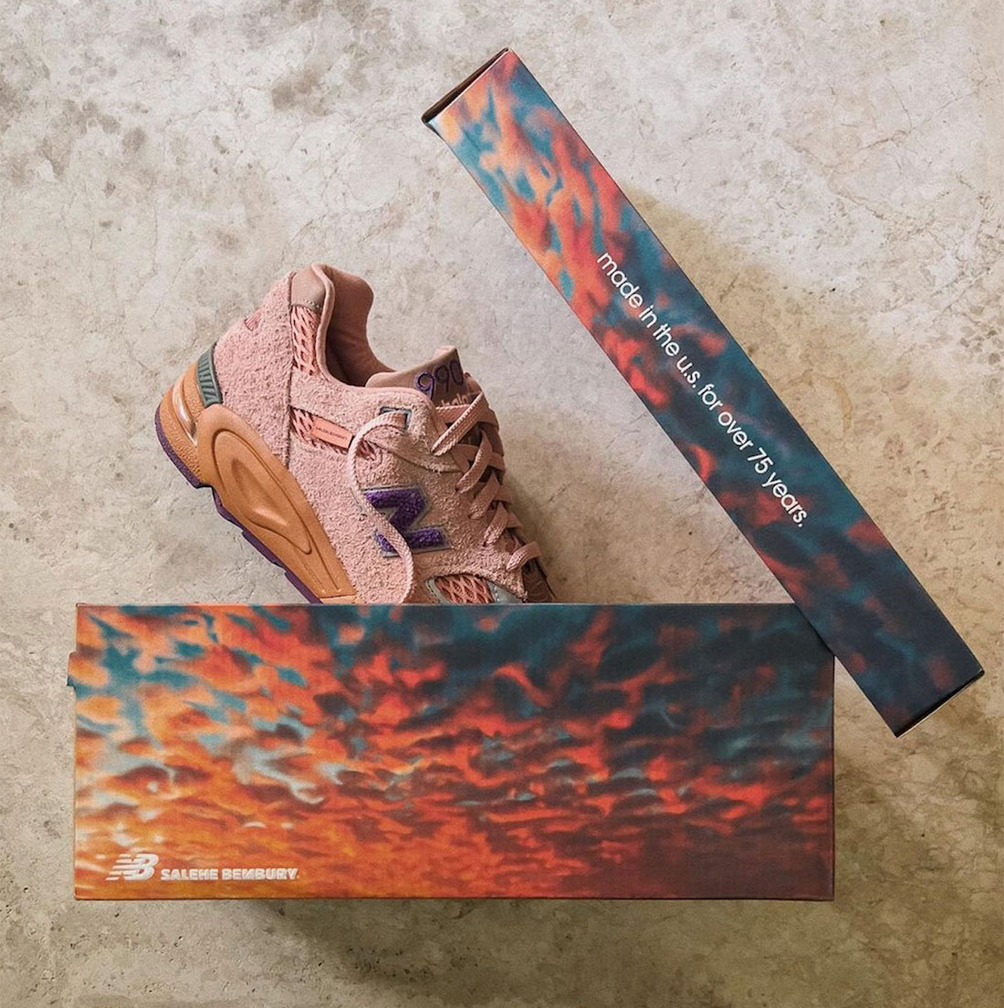 Salehe Bembury New Balance 990v2 Release Date In-Hand