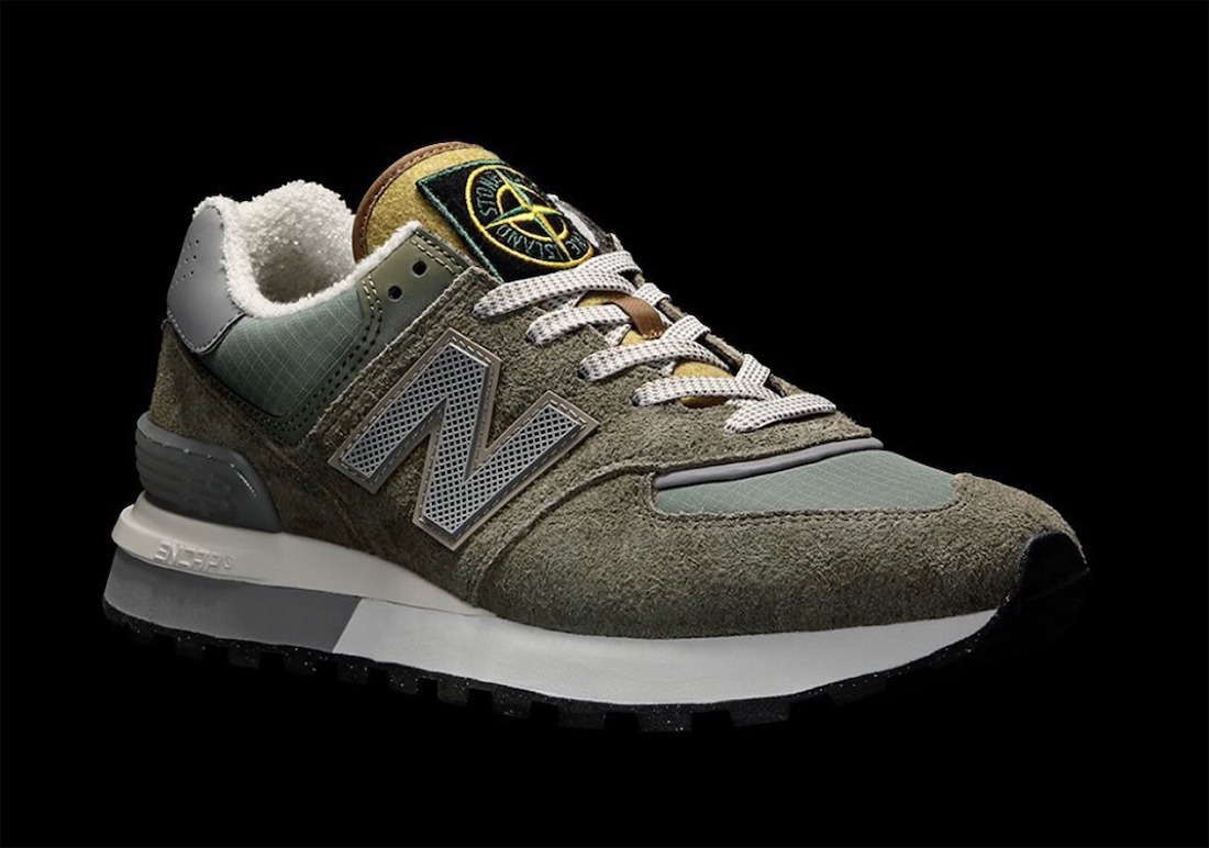 Stone Island New Balance 574 Legacy Release Date