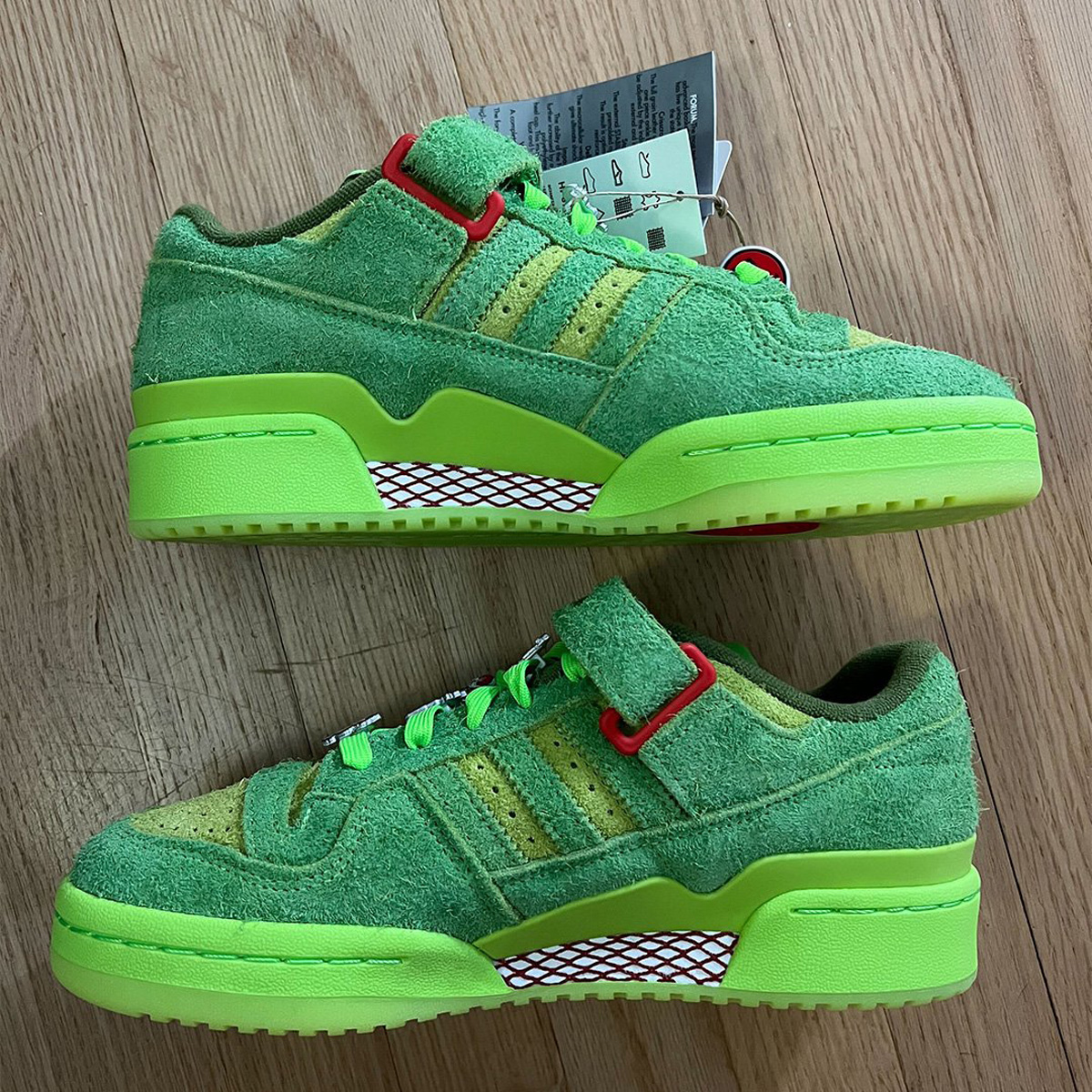 The Grinch adidas Forum Low HP6772 Release Date