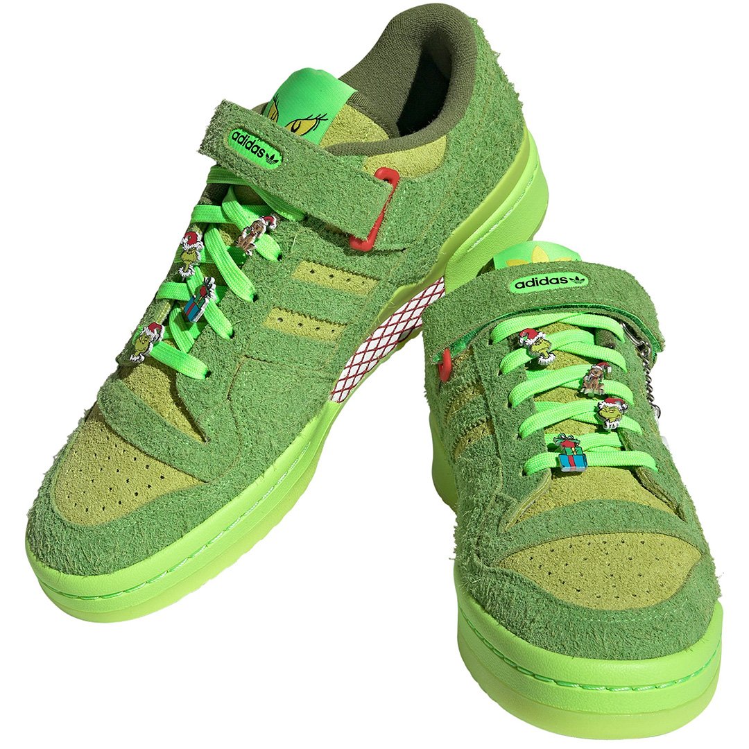 The Grinch adidas Forum Low HP6772 Release Date