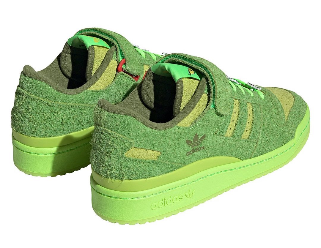 The Grinch adidas Forum Low HP6772 Release Date