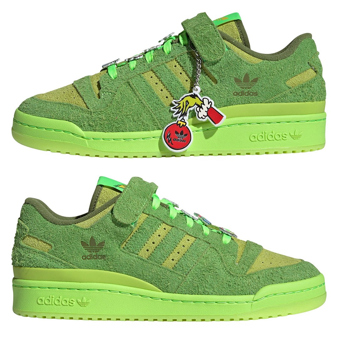 The Grinch adidas Forum Low HP6772 Release Date The Grinch adidas Forum Low HP6772 Release Date