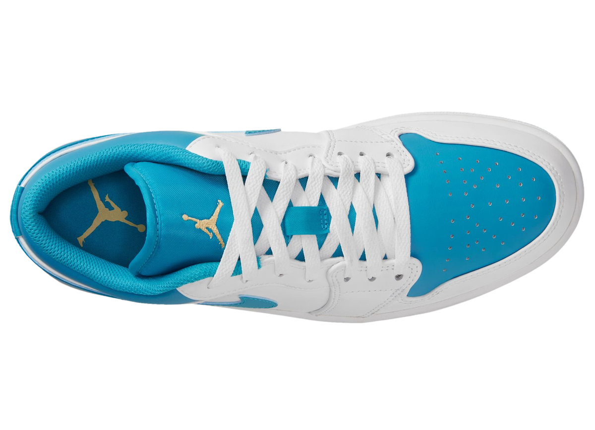 Air Jordan 1 Low Aquatone 553558-174 Release Date