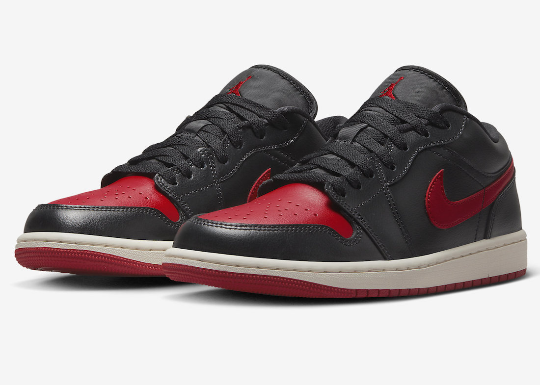 Air Jordan 1 Low Bred Sail DC0774-061 Release Date