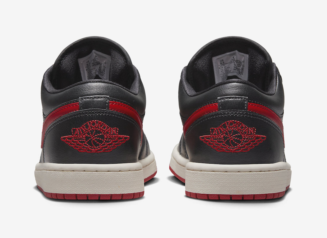 Air Jordan 1 Low Bred Sail DC0774-061 Release Date