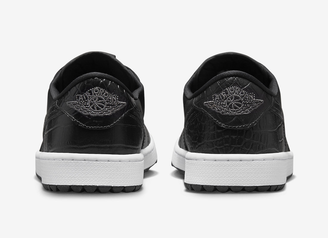 Air Jordan 1 Low Golf Black Croc DD9315-003 Release Date