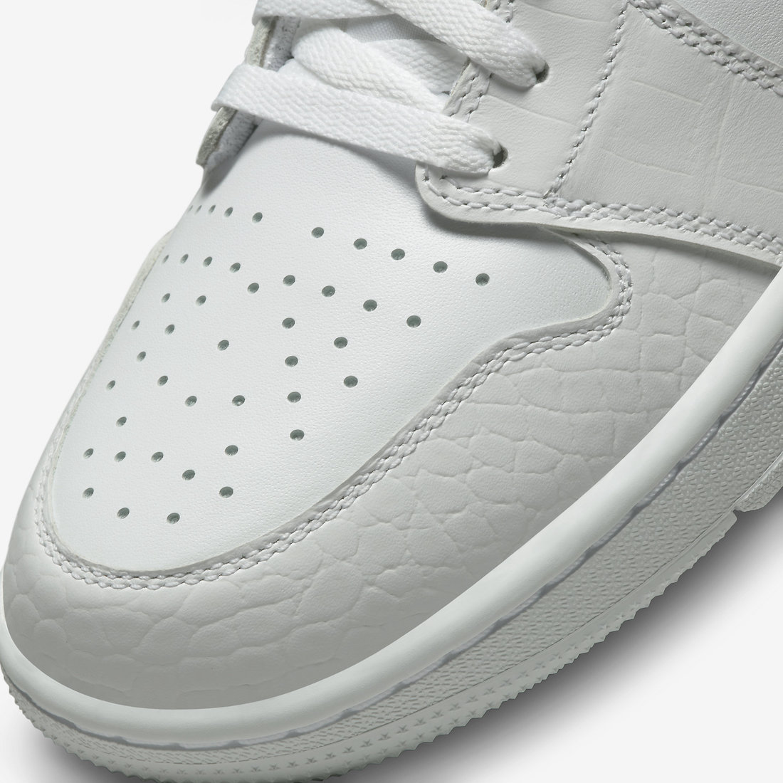 Air Jordan 1 Low Golf White Croc DD9315-110 Release Date