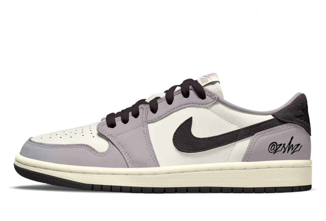 Air Jordan 1 Low OG Atmosphere Grey CZ0790-101 Release Date 2023