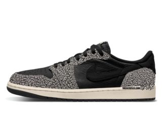 Air Jordan 1 Low OG “Black Cement” 2023年6月发行