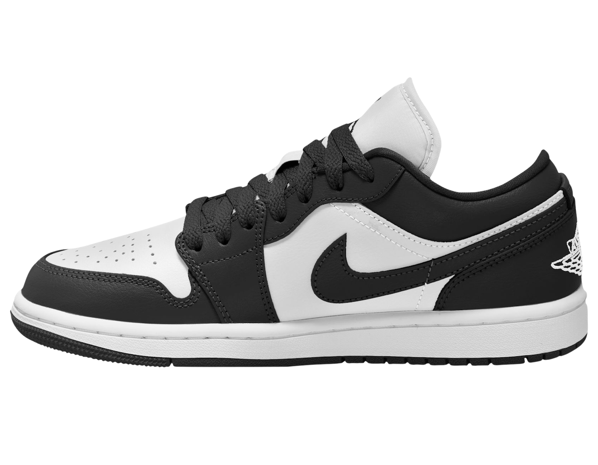 Air Jordan 1 Low Panda White Black DC0774-101 Release Date Lateral