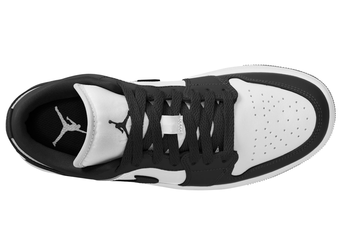 Air Jordan 1 Low Panda White Black DC0774-101 Release Date Lateral
