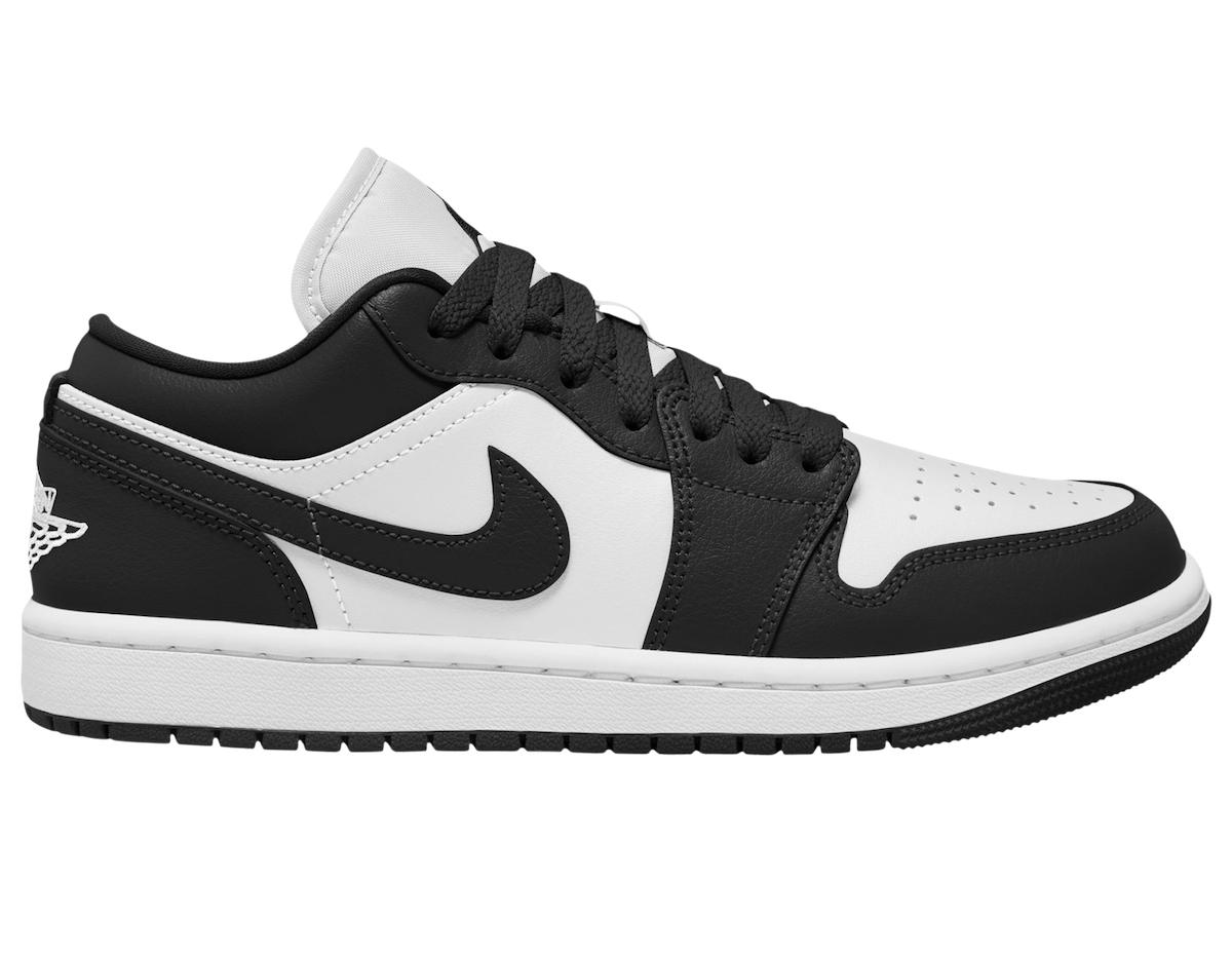 Air Jordan 1 Low Panda White Black DC0774-101 Release Date Lateral