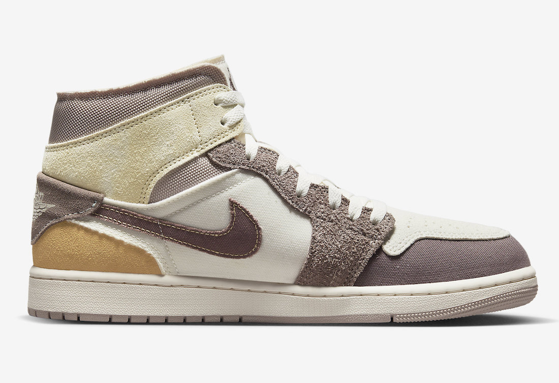 Air Jordan 1 Mid Craft Inside Out DM9652-102 Release Date