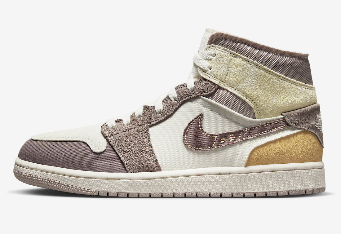 Air Jordan 1 Mid Craft Inside Out DM9652-102 Release Date