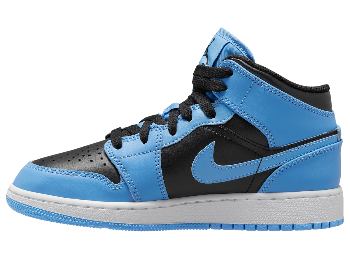 Air Jordan 1 Mid GS University Blue DQ8423-401 Release Date