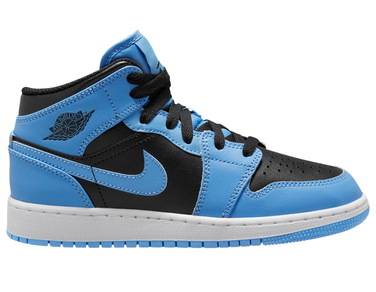 Air Jordan 1 Mid GS University Blue DQ8423-401 Release Date