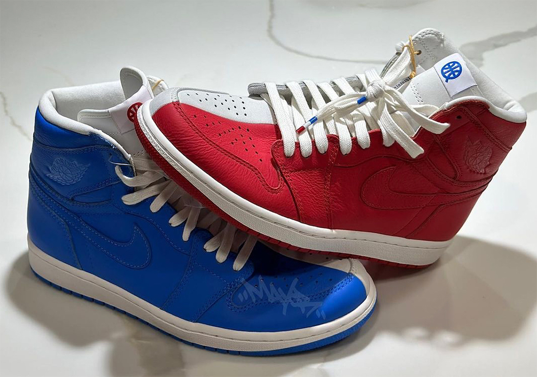 Air Jordan 1 Quai 54 France Sample