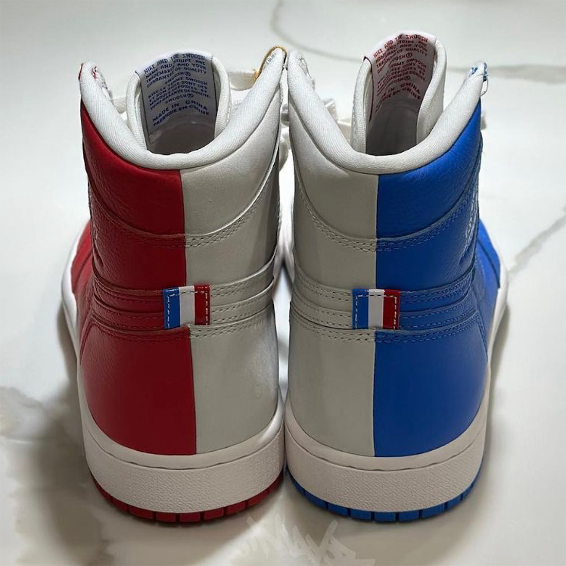 Air Jordan 1 Quai 54 Sample Heel