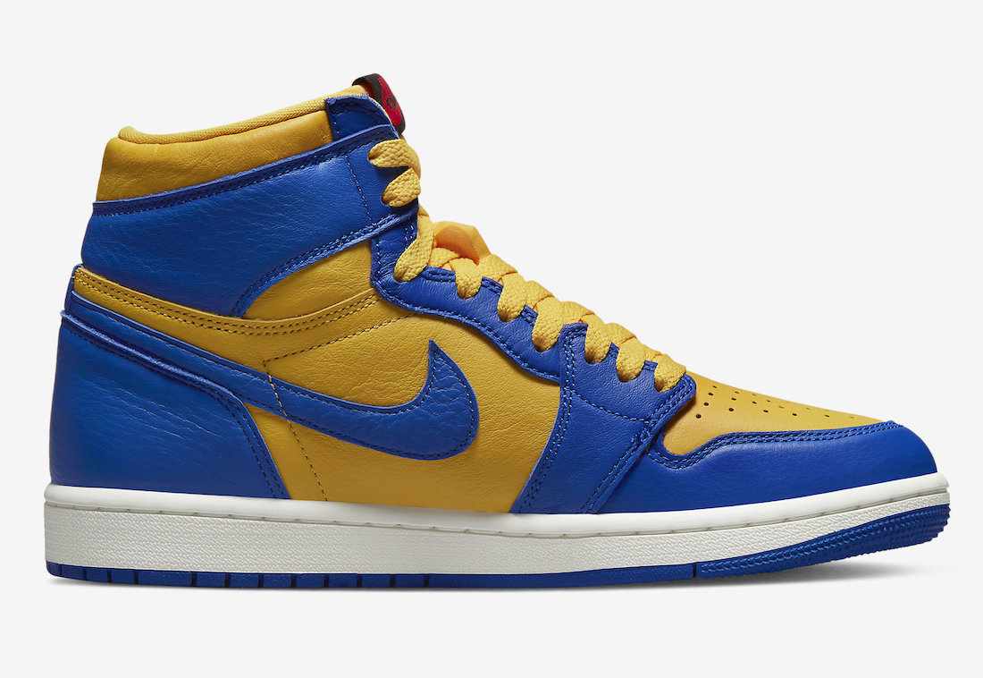 Air Jordan 1 Reverse Laney Varsity Maize Game Royal FD2596-700 Release Date