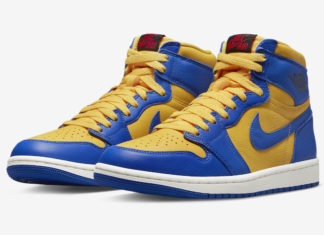 Air Jordan 1 High OG “Reverse Laney “的官方照片