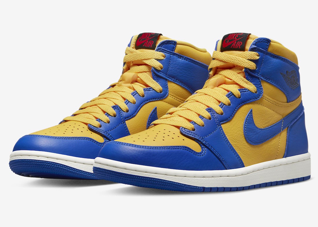 Air Jordan 1 Reverse Laney Varsity Maize Game Royal FD2596-700 Release Date