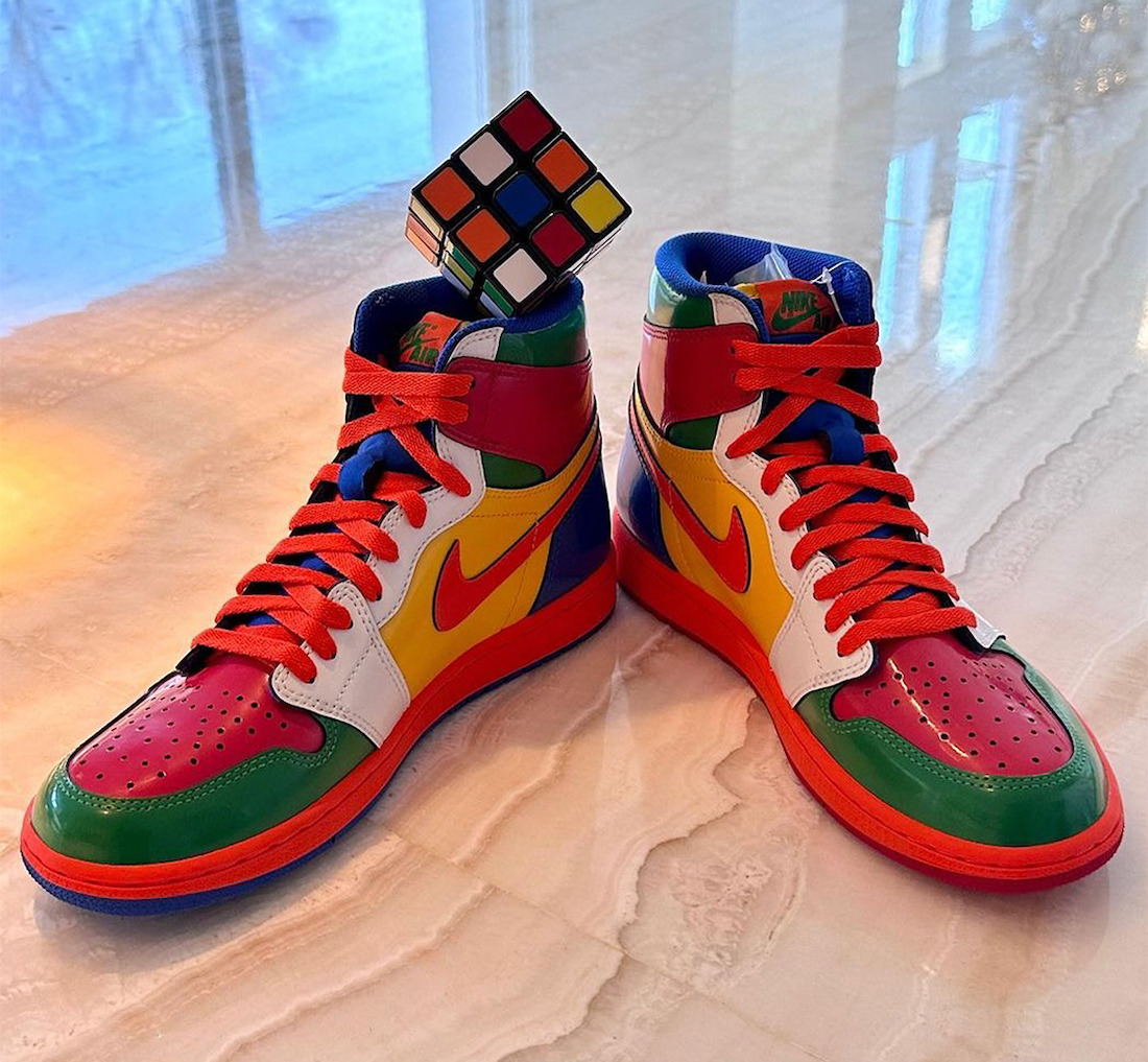 Air Jordan 1 Rubiks Cube