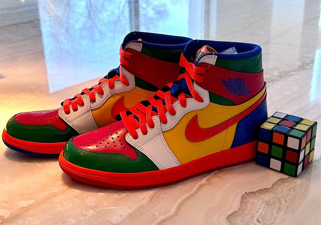 Air Jordan 1 Rubiks Cube Sample