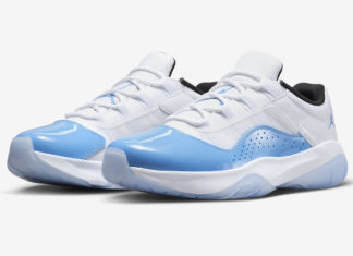 Air Jordan 11 CMFT Low “UNC “的官方照片