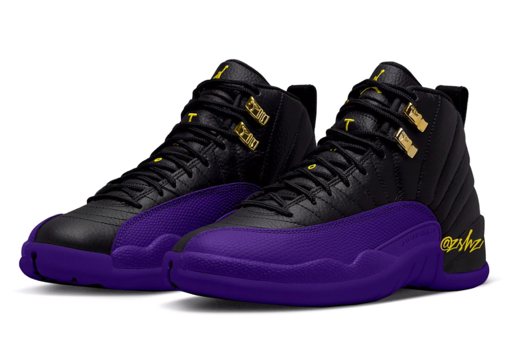 Air Jordan 12 Black Field Purple Taxi CT8013-057 Release Date