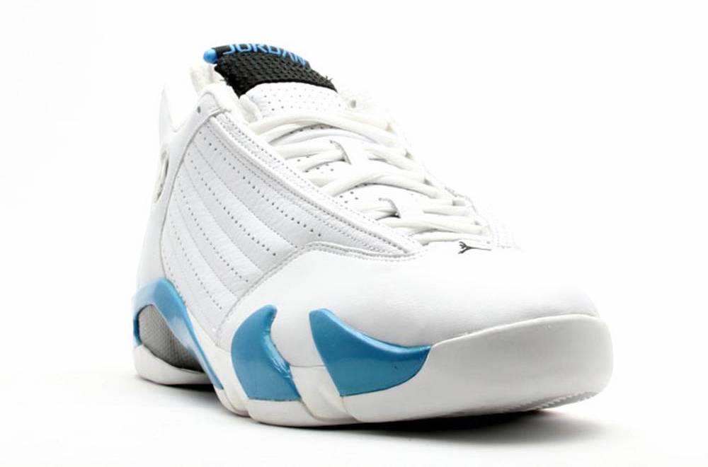 Air Jordan 14 UNC White Black Carolina Blue 136011-104 Release Date