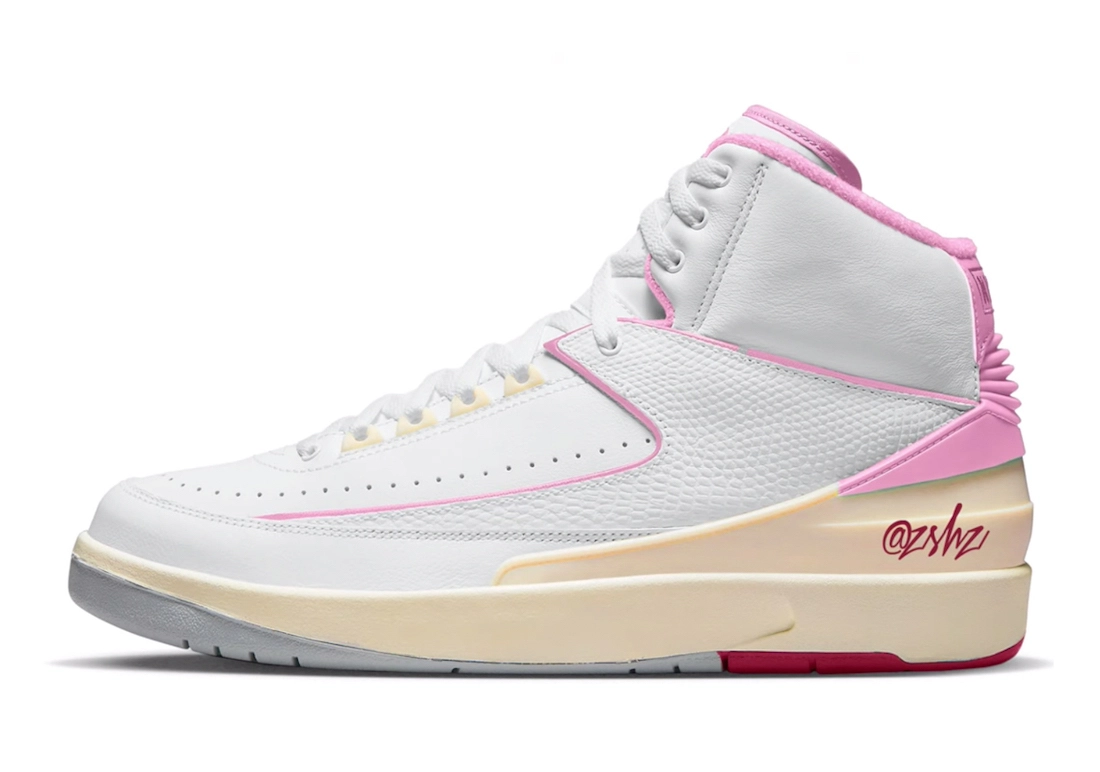 Air Jordan 2 Soft Pink WMNS FB2372-100 Release Date