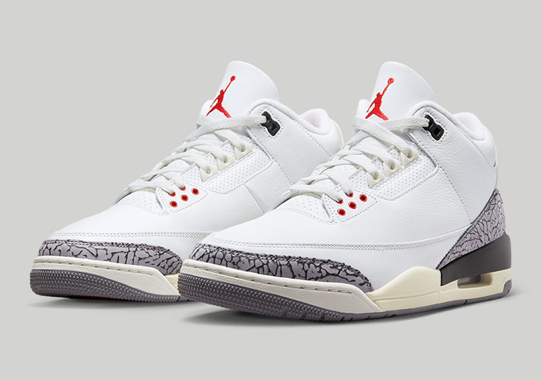 Air Jordan 3 White Cement Reimagined DN3707-100 2023 Release Date